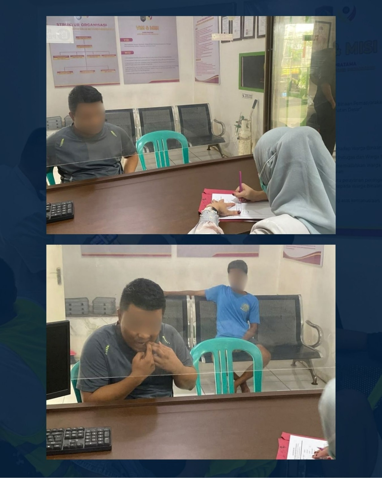 Lapas Pasir Pangarayan Gelar Pemeriksaan Kesehatan Gigi, Wujudkan Pelayanan Kesehatan Optimal bagi Warga Binaan